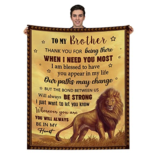 Alieny to My Brother Blanket, Big Brother Gift, Brother Gifts from Sister, Brother Sister Gift, Brother Gifts Ideas for Birthday Christmas Graduation, Gifts for Brother Adult Throw Blanket 60"x50"