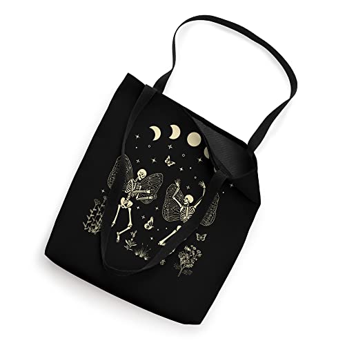 Fairy Grunge Fairycore Aesthetic Butterfly Skeleton Gothic Tote Bag