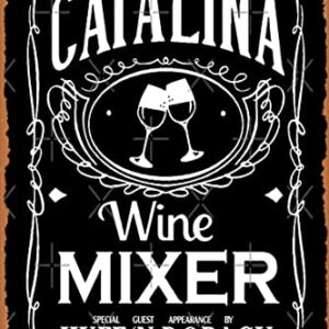 Yzixulet The Catalina Wine Mixer - Step Brothers Film Photographic Print Vintage 8" x 12" Metal Tin Sign Funny Man Cave Decor