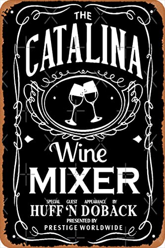 Yzixulet The Catalina Wine Mixer - Step Brothers Film Photographic Print Vintage 8" x 12" Metal Tin Sign Funny Man Cave Decor