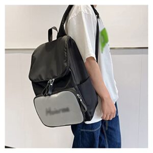 dingzz women backpack travel bag large capacity women’s backpack nylon zipper school bag (color : d, size : 30cmx15cmx43cm)