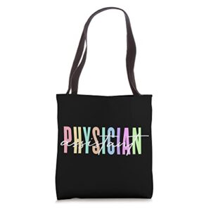 doctor pa nurse physician assistant pa tote bag