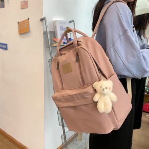 DINGZZ Multifunction Women Backpack Youth Waterproof Backpacks for Teenage School Bag (Color : E, Size : 32 * 12 * 42CM)