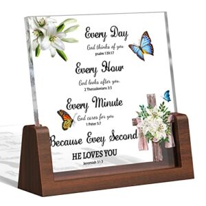 christian gifts for women faith inspirational gifts with bible verse prayers acrylic religious gifts scripture gifts for women men mom friends birthday