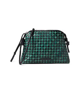 loeffler randall mallory black/green one size