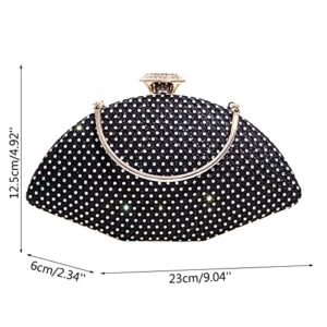 Clutch Bag for Women New Dinner Bag Hand Held Rhinestone Shining Portable Banquet Bag Diamond Encrusted Dress Bag