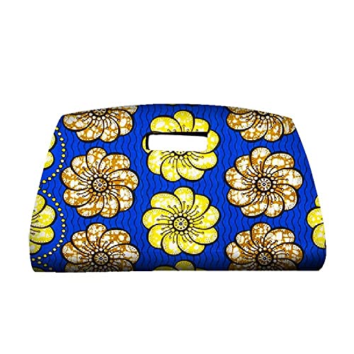 VeritableWax Womens Ankara Print Clutch Multi-Colored Africa Purse African Handbag, Ankara Fabric, African Print Clutch