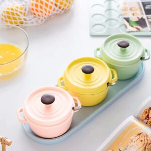 seasoning container,Seasoning Jar Ceramic Sugar Shaker Salt Shaker Multi-Functional Kitchen Seasoning Box Combination Seasoning Storage Household ( Color : Yellow )