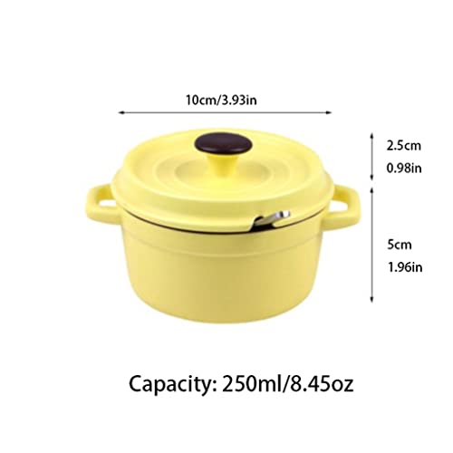 seasoning container,Seasoning Jar Ceramic Sugar Shaker Salt Shaker Multi-Functional Kitchen Seasoning Box Combination Seasoning Storage Household ( Color : Yellow )