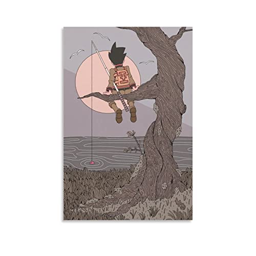 SHAHU HXH Gon X Hunter Anime Poster for Bedroom Aesthetic Wall Decor Canvas Wall Art Gift 12x18inch(30x45cm)