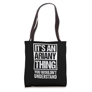 it’s an ariany thing you wouldn’t understand mallorca tote bag
