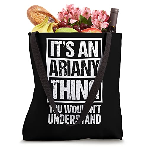 It's An Ariany Thing You Wouldn't Understand Mallorca Tote Bag