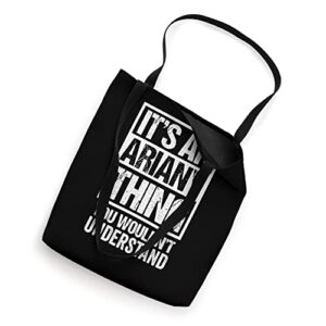 It's An Ariany Thing You Wouldn't Understand Mallorca Tote Bag