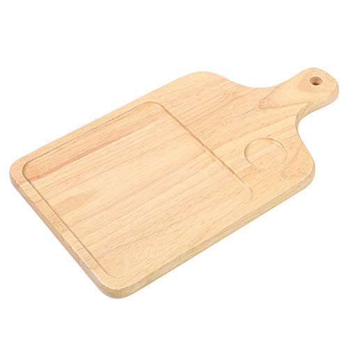 Rectangle Groove Pizza Bread Cheese Cutting Board Tray Handle Baking Home Kitchen Tool wood cutting board