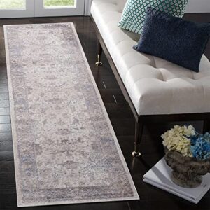 naar payas collection 2×8 brown/beige/modern abstract non-shedding living room bedroom dining home office stylish and stain resistant area rug