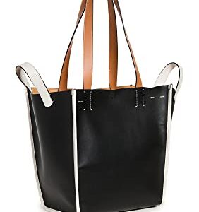 Proenza Schouler White Label Women's XL Mercer Leather Tote, Black, One Size