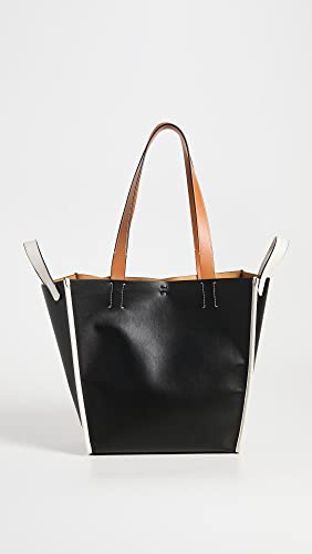 Proenza Schouler White Label Women's XL Mercer Leather Tote, Black, One Size