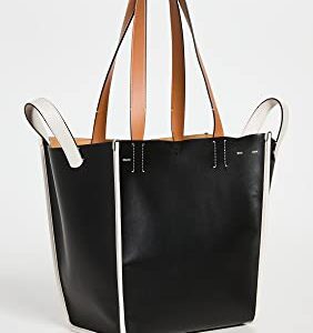 Proenza Schouler White Label Women's XL Mercer Leather Tote, Black, One Size