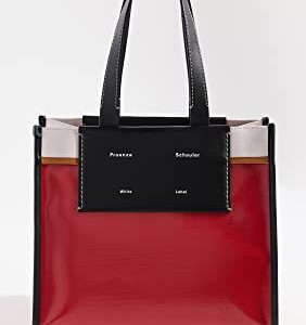 Proenza Schouler White Label Women's Large Morris Tote, Crimson, One Size