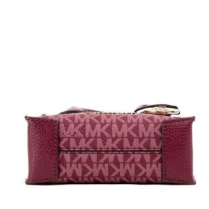 Michael Kors Mercer Extra-Small Pebbled Leather Crossbody Bag (Mulberry Multi)