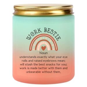 soglim work bestie definition candle, work bestie candle – coworker birthday, bestie gifts, friends birthday, work friend gift, birthday gift for coworker friend – employee appreciation gifts