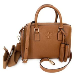 Tory Burch Thea Web Small Satchel Crossbody Bag (Moose)