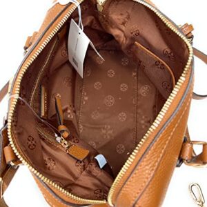 Tory Burch Thea Web Small Satchel Crossbody Bag (Moose)