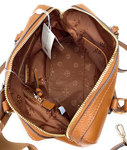 Tory Burch Thea Web Small Satchel Crossbody Bag (Moose)