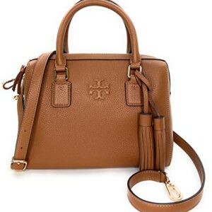 Tory Burch Thea Web Small Satchel Crossbody Bag (Moose)