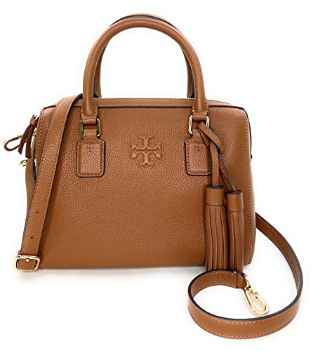 Tory Burch Thea Web Small Satchel Crossbody Bag (Moose)