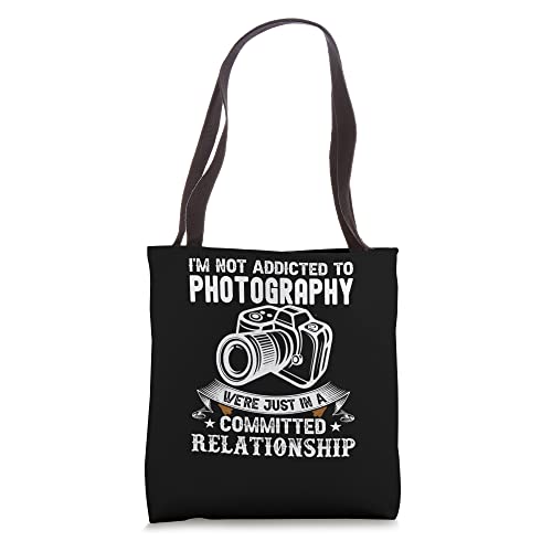 Funny Photography Lovers Photographer Gifts for Men Women Tote Bag