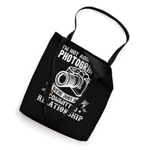 Funny Photography Lovers Photographer Gifts for Men Women Tote Bag