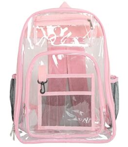 tellrain women’s fashion backpack clear purse fashion men satchel bags multipurpose lightweight backpack pvc beach bag