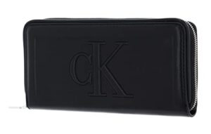 calvin klein women’s wallet k60k610348, black