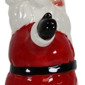 Set Of 1 Santa Claus And Mr Snowman Salt And Pepper Shakers