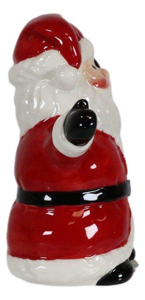 Set Of 1 Santa Claus And Mr Snowman Salt And Pepper Shakers