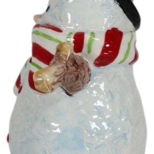 Set Of 1 Santa Claus And Mr Snowman Salt And Pepper Shakers