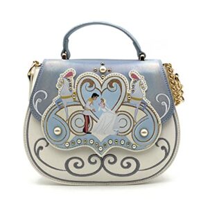 Danielle Nicole X Disney Cinderella Wedding Crossbody Bag - Fashion Cosplay Disneybound Cute Crossbody Bags, Multicolor