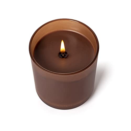 Illume Beautifully Done Essentials Terra Tabac Boxed Glass Scented Soy Candle, 3" L x 3" W x 1" H