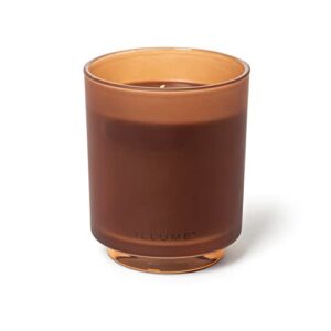 Illume Beautifully Done Essentials Terra Tabac Boxed Glass Scented Soy Candle, 3" L x 3" W x 1" H