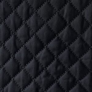 Lands' End Medium Classic Quilted Tote Bag Black