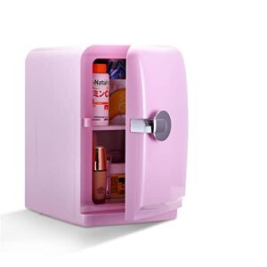 rekiro skincare fridge, mini fridge for bedroom, makeup refrigerator, tiny cosmetic beauty fridge, desk fridge for office, small breastmilk fridge, portable design with handle, 5 liter