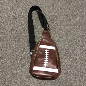 GURSAC Sling Backpack for Men Women Fashion Baseball Print Shopping Travel Crossbody Bag Casual with Shoulder Strap