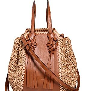 Ulla Johnson Women's Gio Crossbody Bag, Natural Melange, Tan, One Size