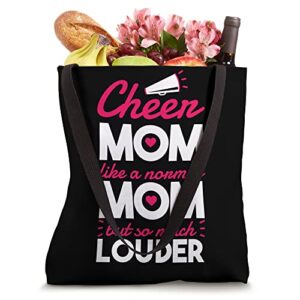 Cheer Mom Design for Cheerleader and Cheerleading Mother Tote Bag