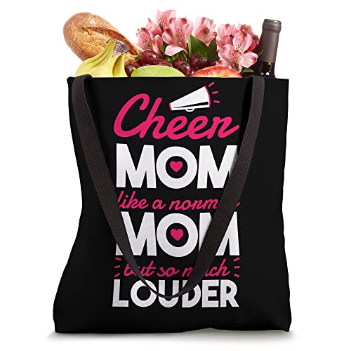 Cheer Mom Design for Cheerleader and Cheerleading Mother Tote Bag