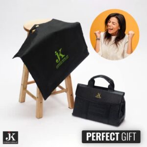 JORDEN KERLAY Black tote bag/Handbag for Women | Black faux leather Clutch bag Shoulder Bag Top-handle bag | Designer aesthetic black work professional bag for women