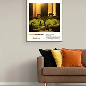 Breaking Bad Poster Movie Posters Canvas Art Picture Print Modern Family Bedroom Aesthetic Decor 12x18inch(30x45cm)