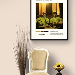 Breaking Bad Poster Movie Posters Canvas Art Picture Print Modern Family Bedroom Aesthetic Decor 12x18inch(30x45cm)