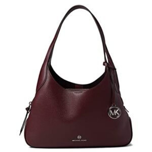 Michael Kors Kelsey Large Shoulder Tote Merlot One Size